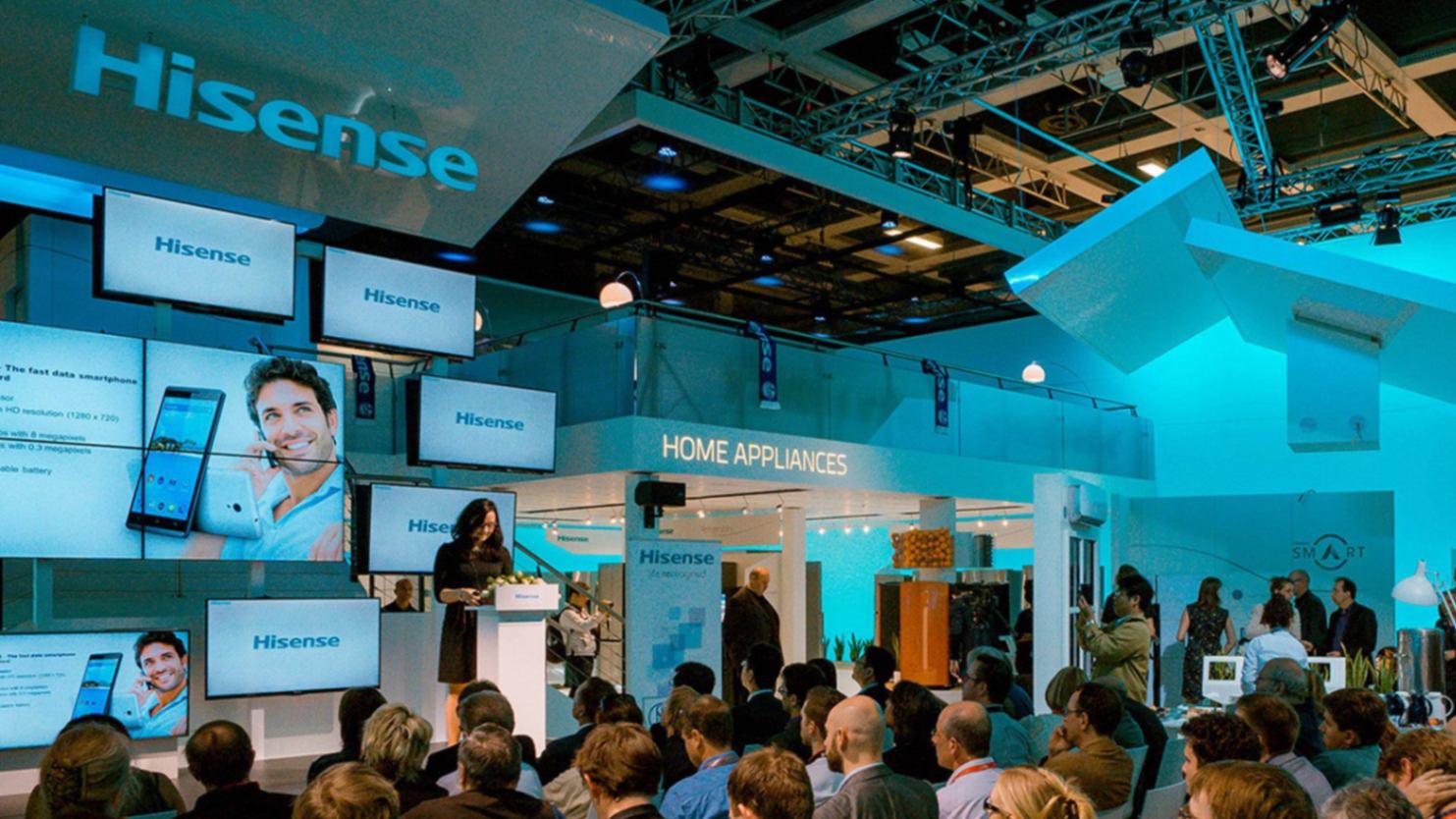 Branding and positioning, event management, graphic design, media planning, public relations support and advertising for Hisense