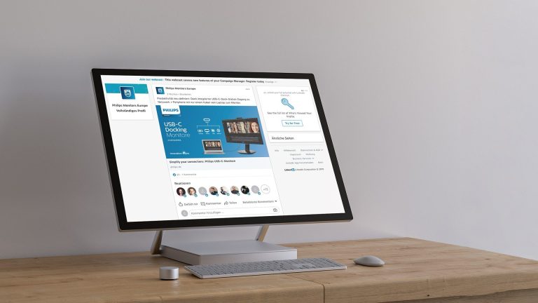 Marken-PR für Philips Monitore in DACH, UK, HU, TR und die drei baltischen Staaten