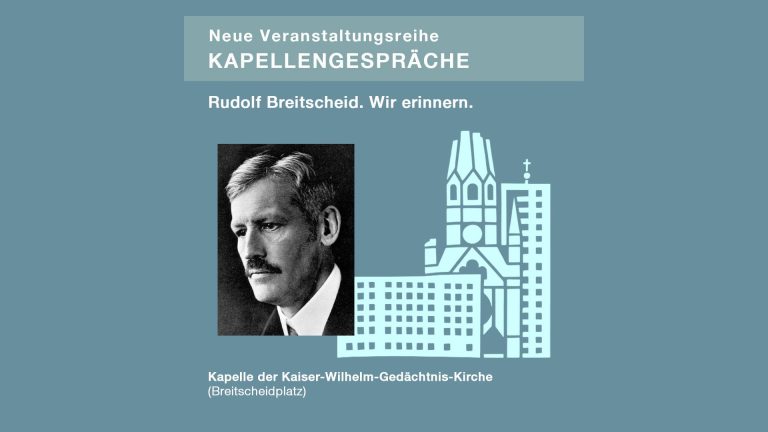 Vorlagen für Poster und Postkarten für die Reihe Kapellengespräche