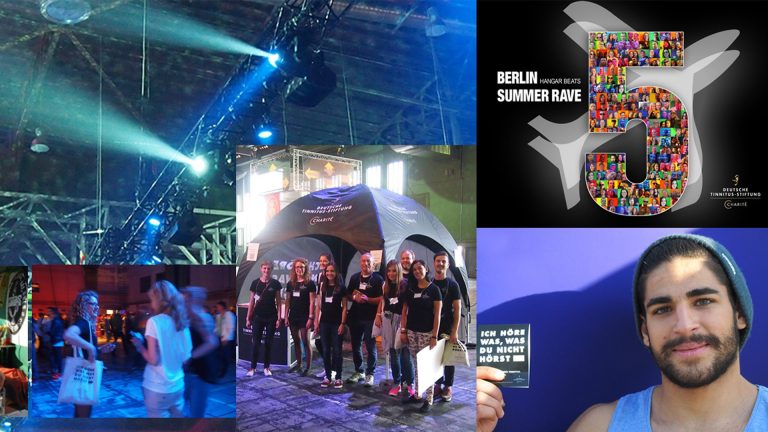 Branding and communication campaign for the German foundation Tinnitus and Hearing Charite