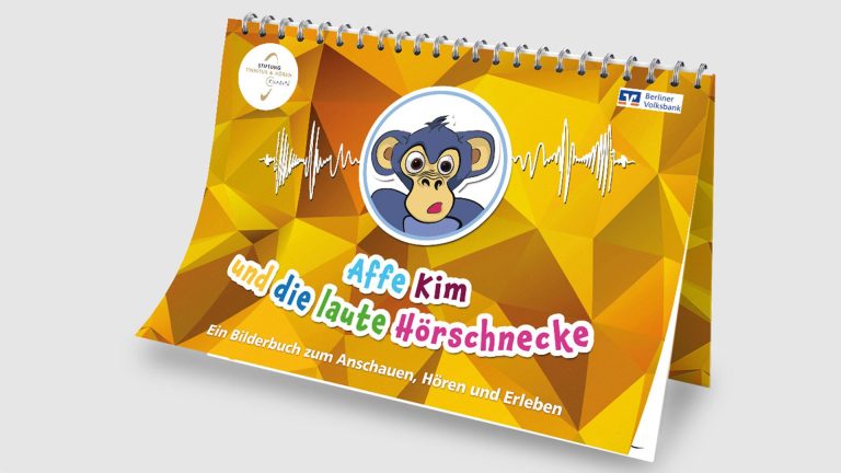 Bilderbuch für Kinder zur Information über Tinnitus