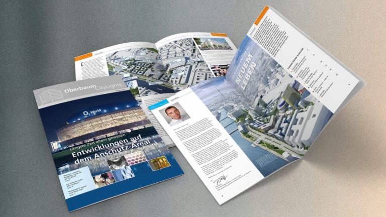 Location magazine to attract and retain tenants